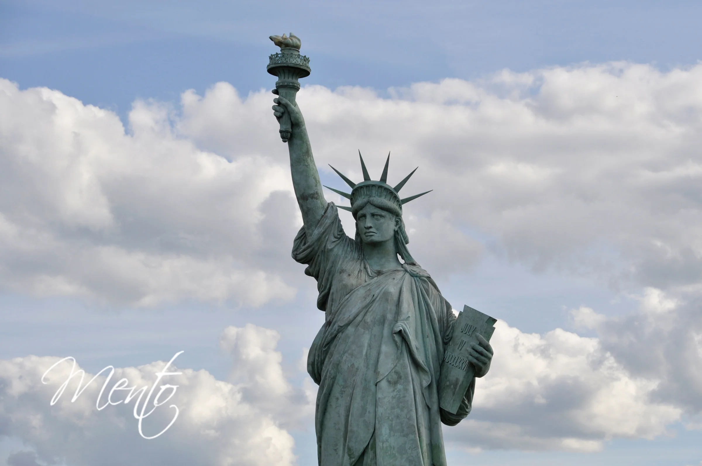 Replica de la estatua de la Libertad recordando que en esta ciudad nació su escultor. Colmar.