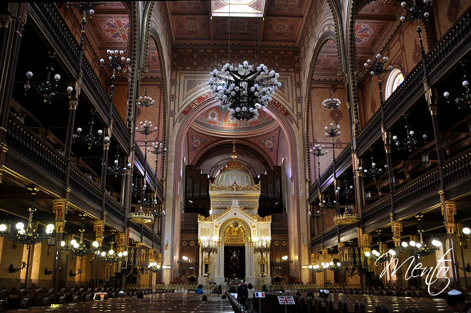 Interior de la Gran Sinagoga