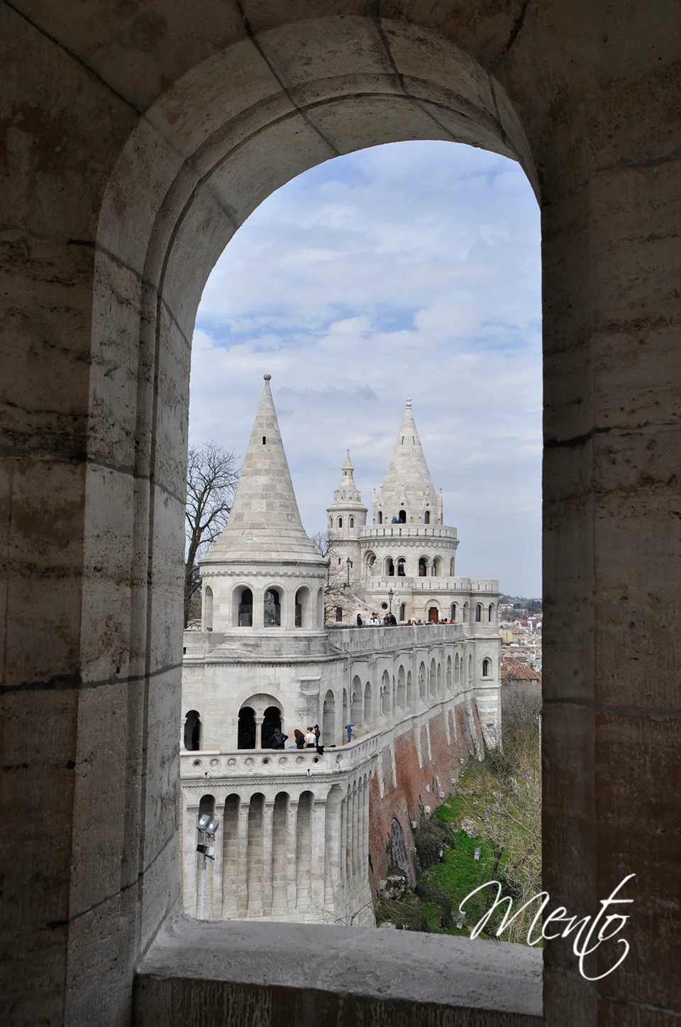 Bastión de los pescadores en la colina de Buda.
