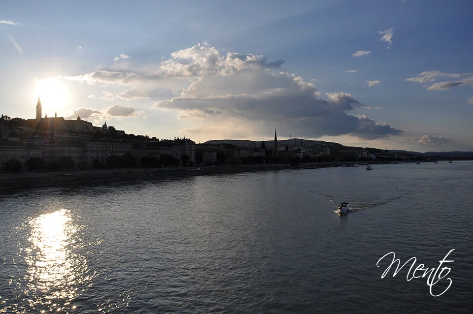 Atardecer desde el Puente de las Cadenas