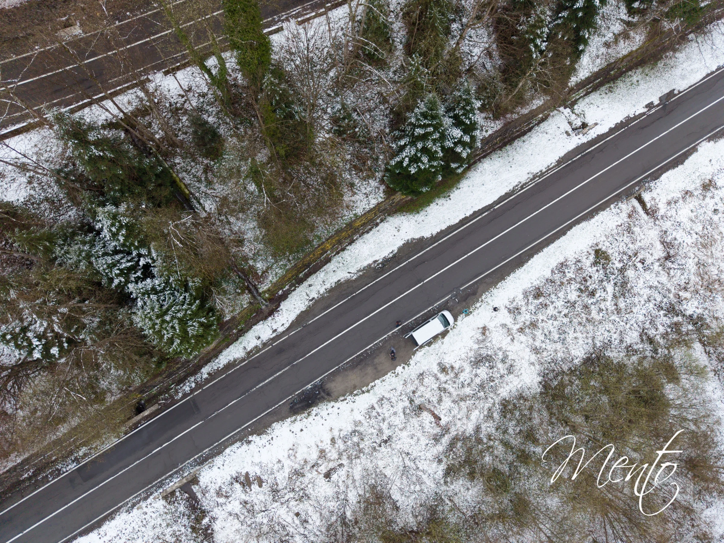 Comienzo de la carretera Transfăgărășan