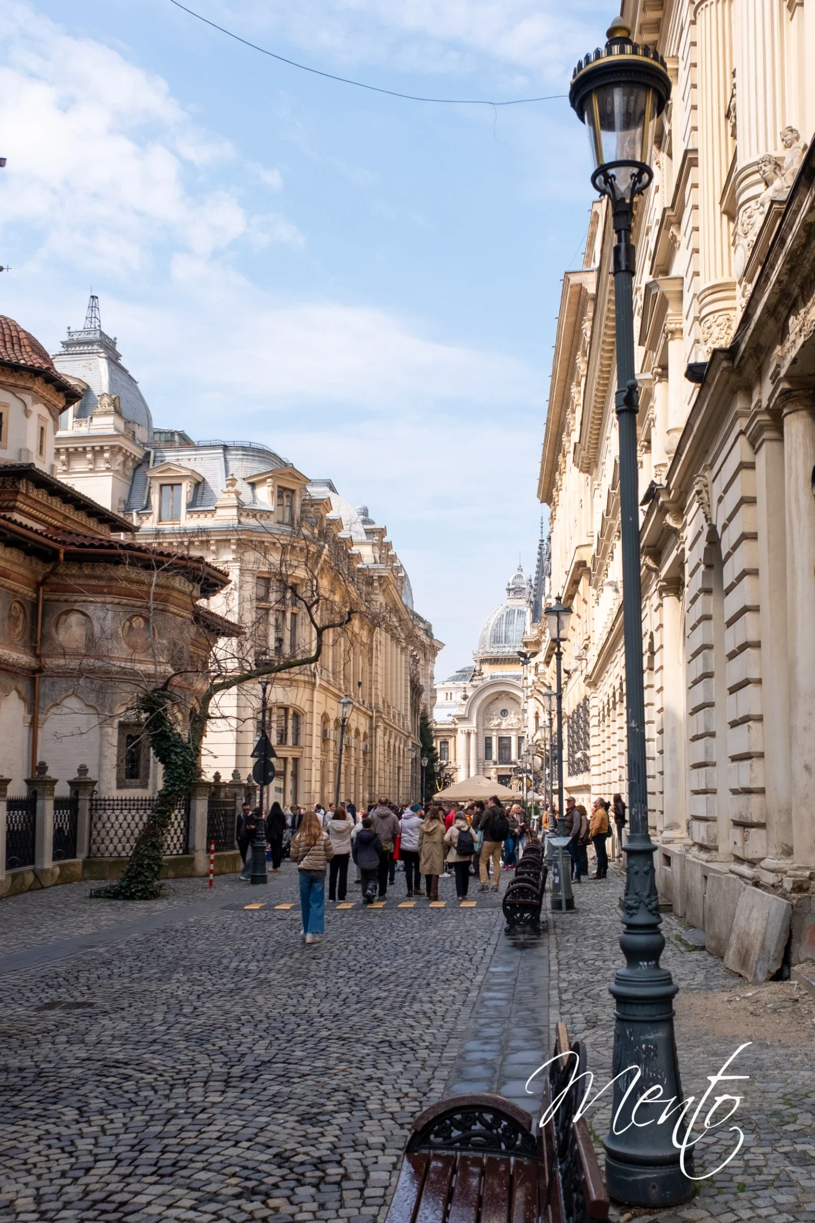 Paseando por el casco antiguo de Bucarest