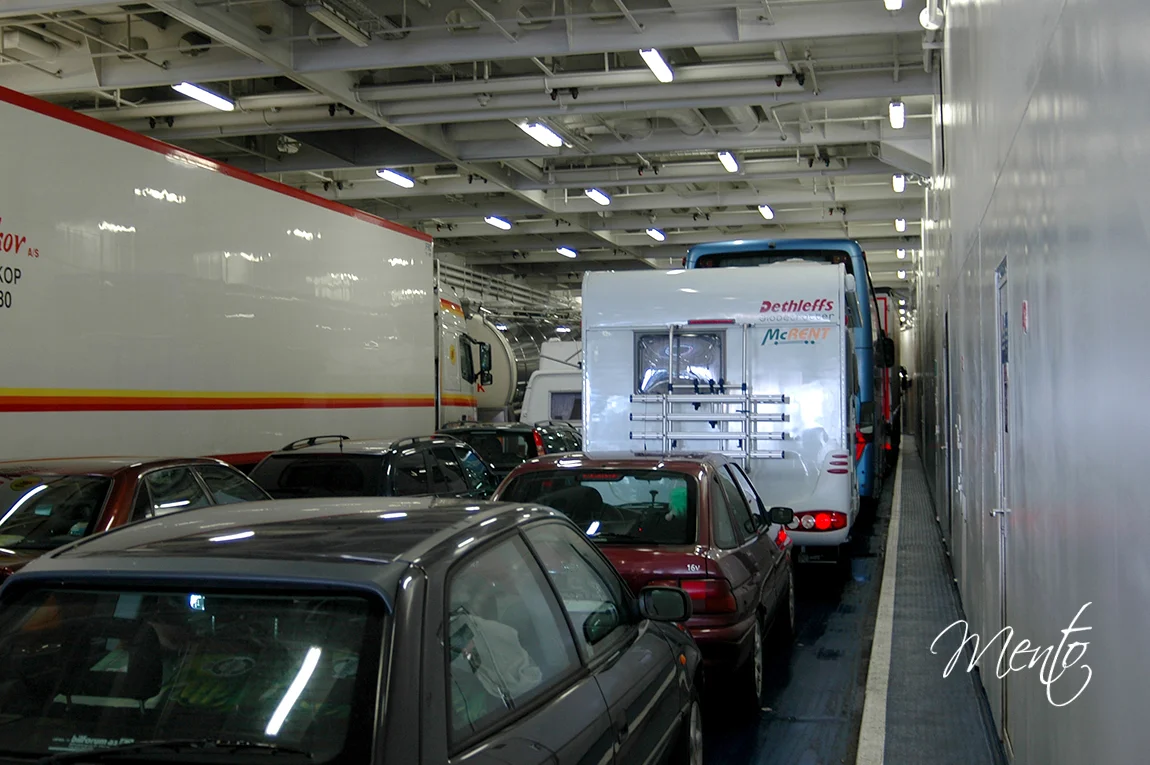 En el ferry de Puttgarden