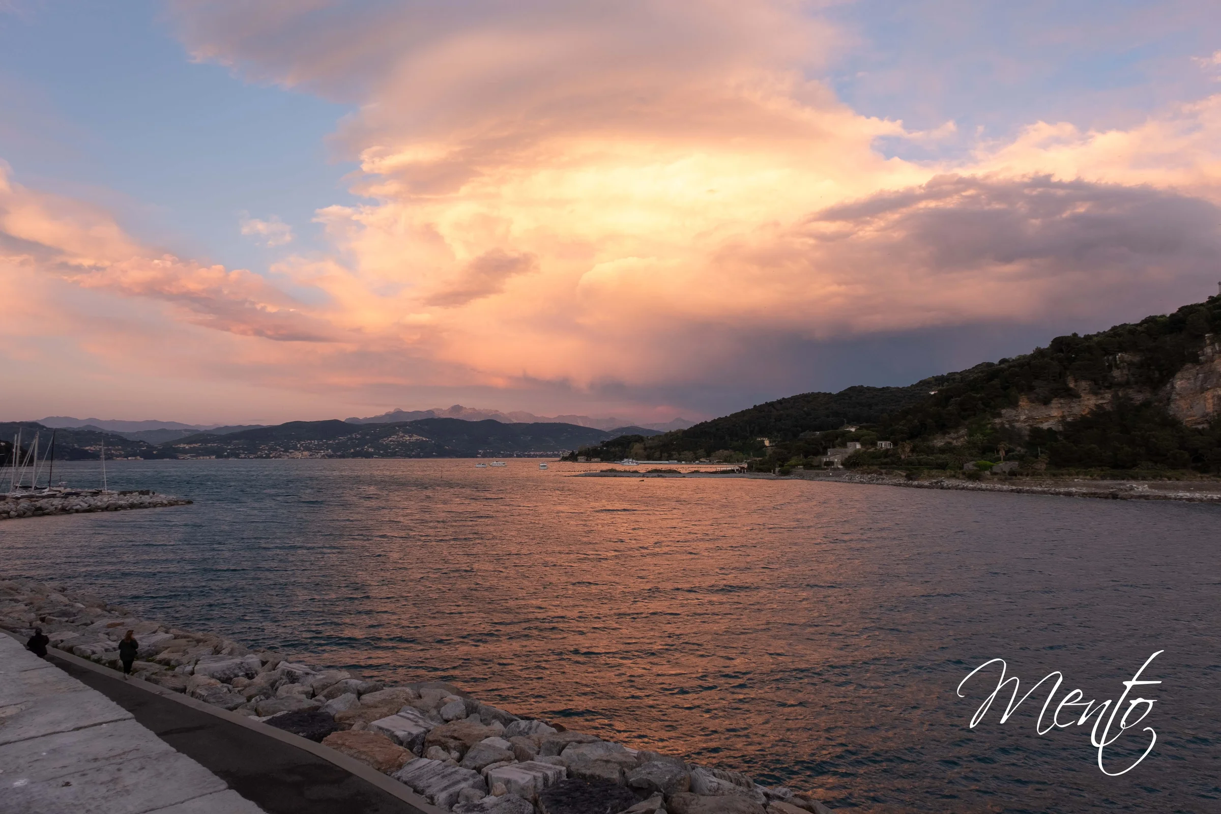 Atardecer desde el Promontorio dell'Arpaia