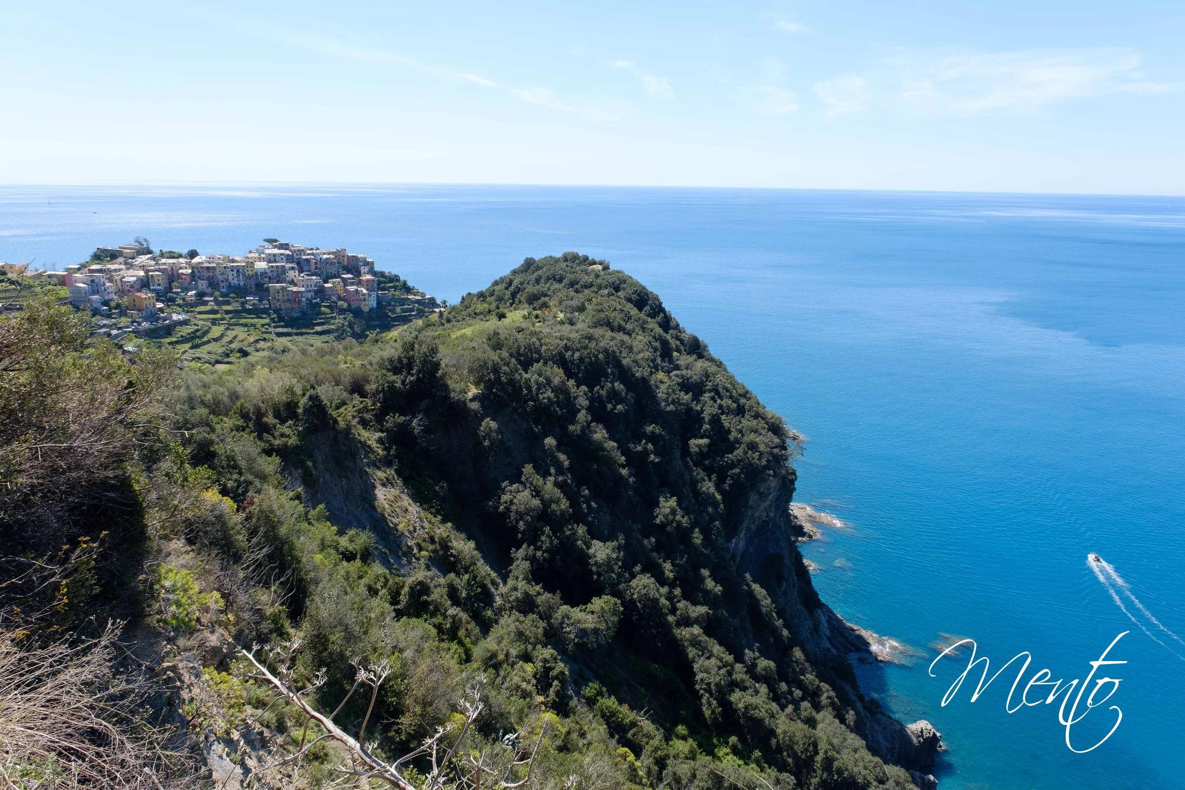 Corniglia desde el sendero.