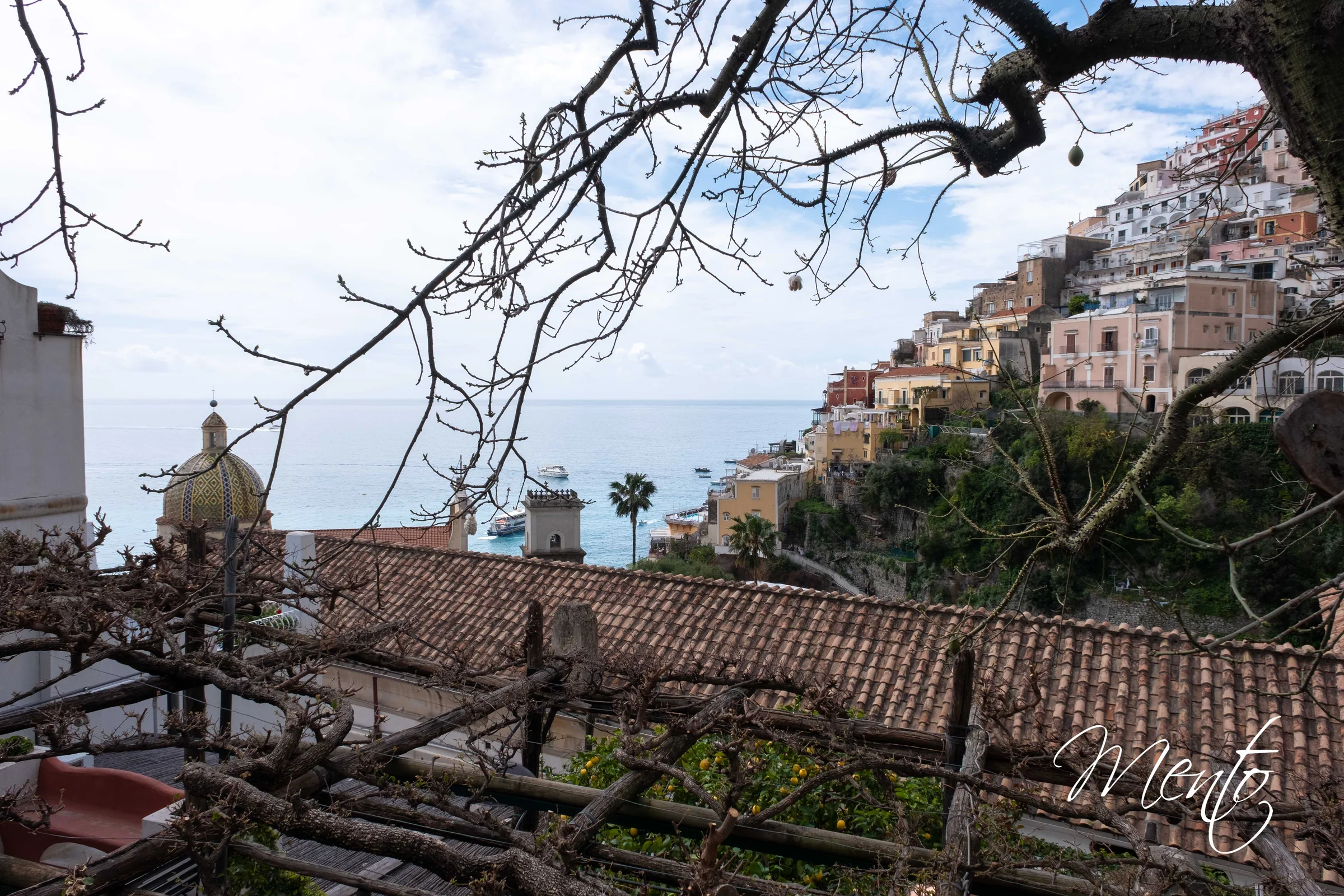 Positano desde Vía Cristoforo Colombo