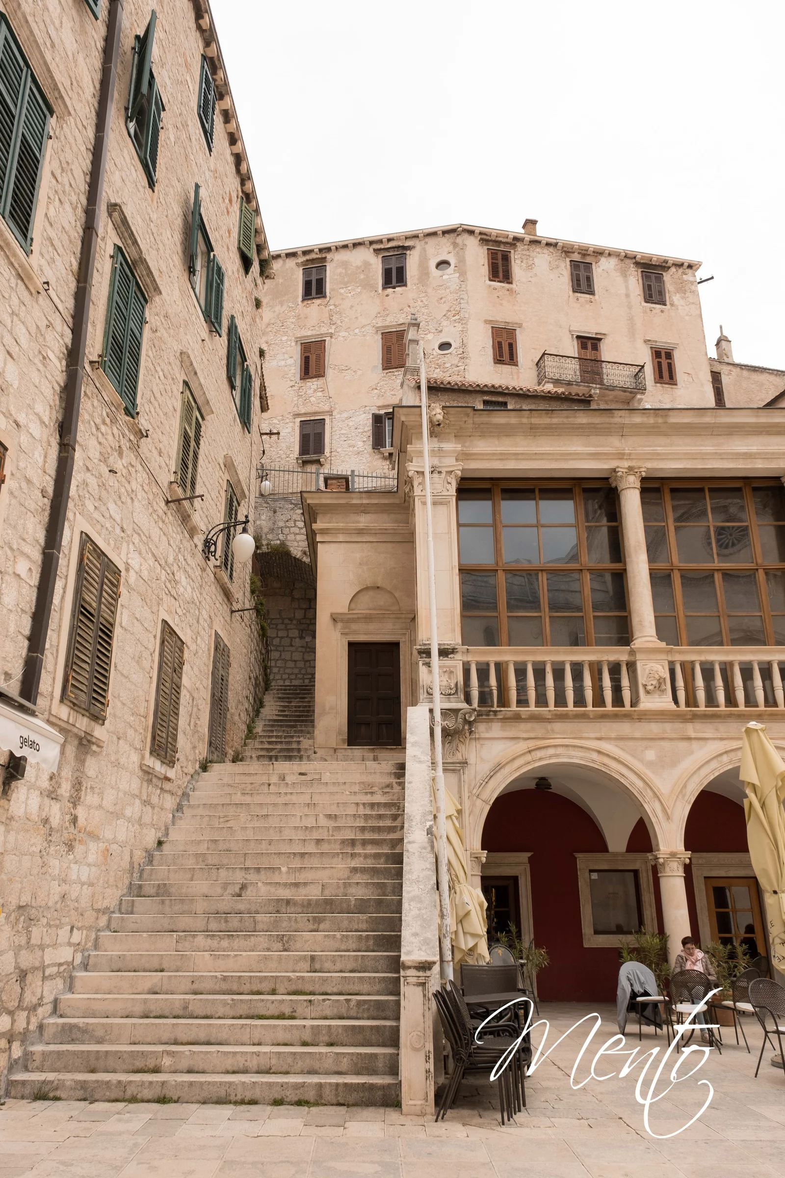 Plaza de la Catedral de Santiago en Šibenik