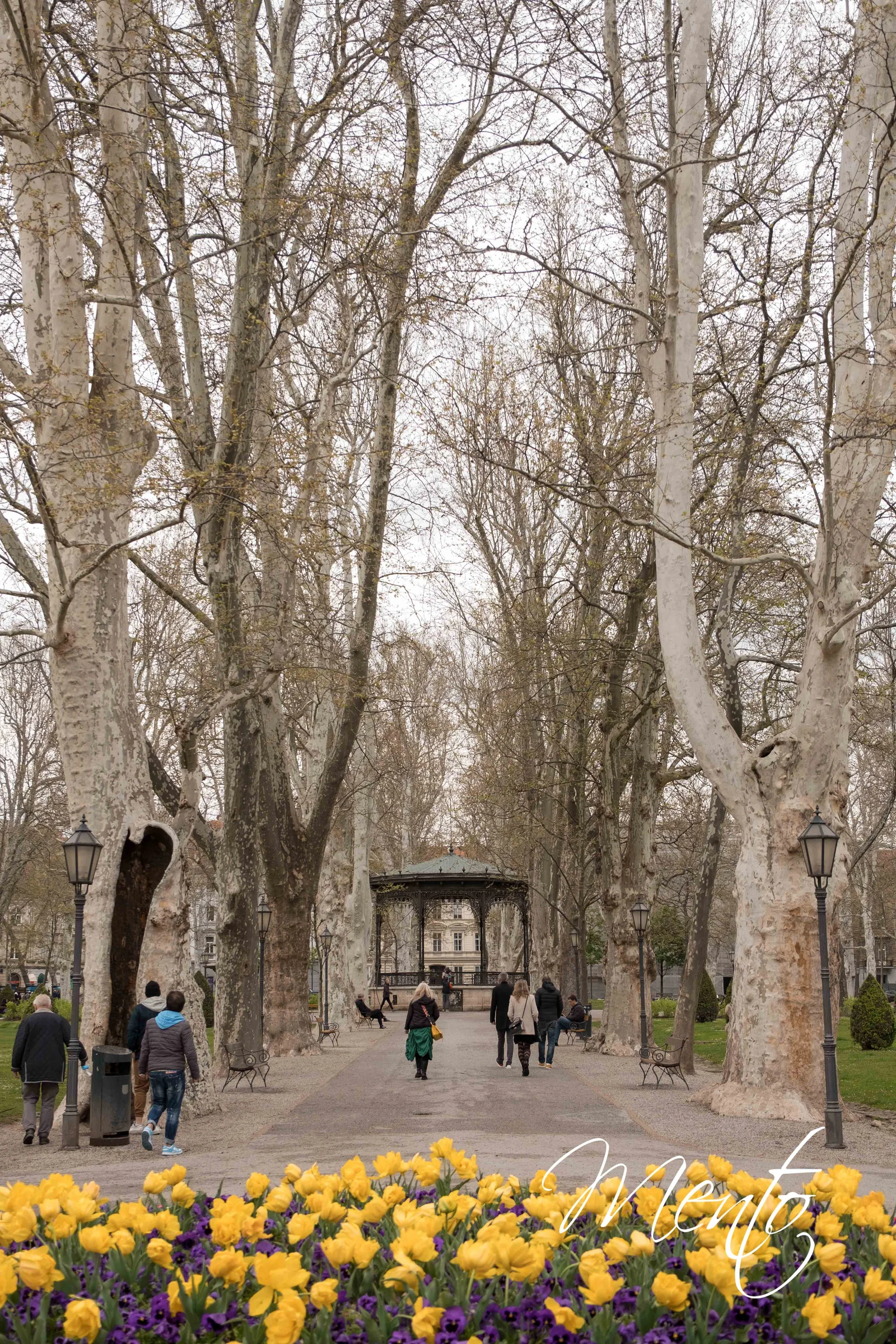 Parque Zrinjevac de Zagreb