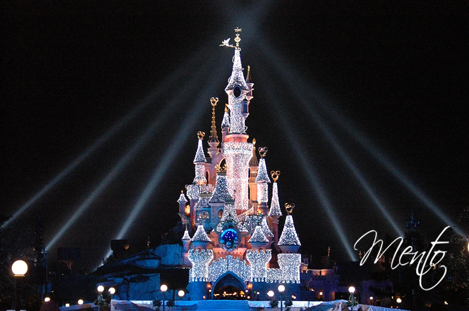 Iluminación del castillo en 2009