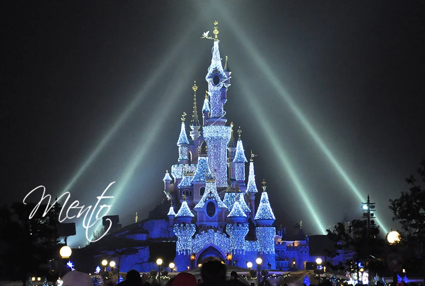 Iluminación del castillo en 2010