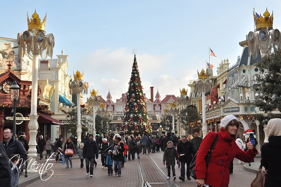 Decoración navideña de Main Street en 2010