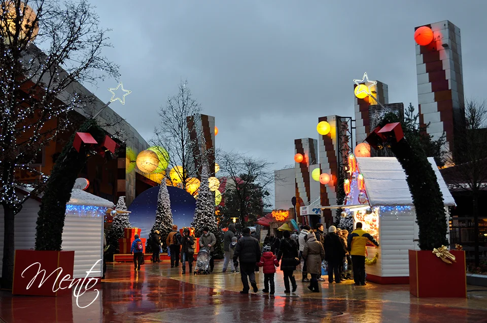 Disney Village en Navidad