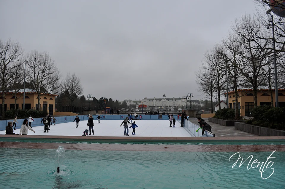 Pista de patinaje en el Hotel New York