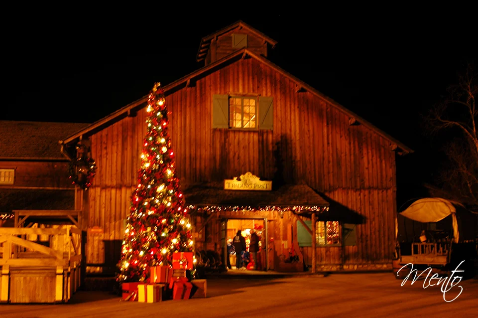 Davy Crockett Ranch en Navidad