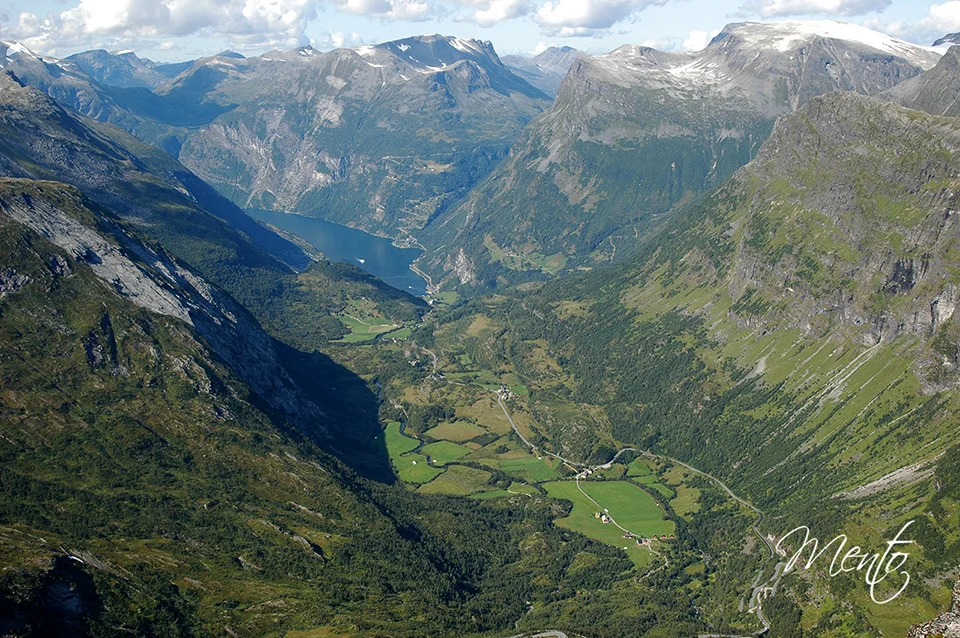 Geiranger desde "el cielo"