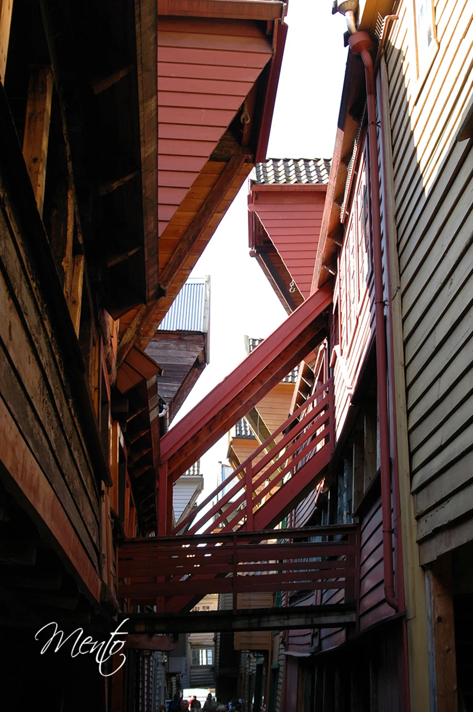 Entre las casas del Bryggen