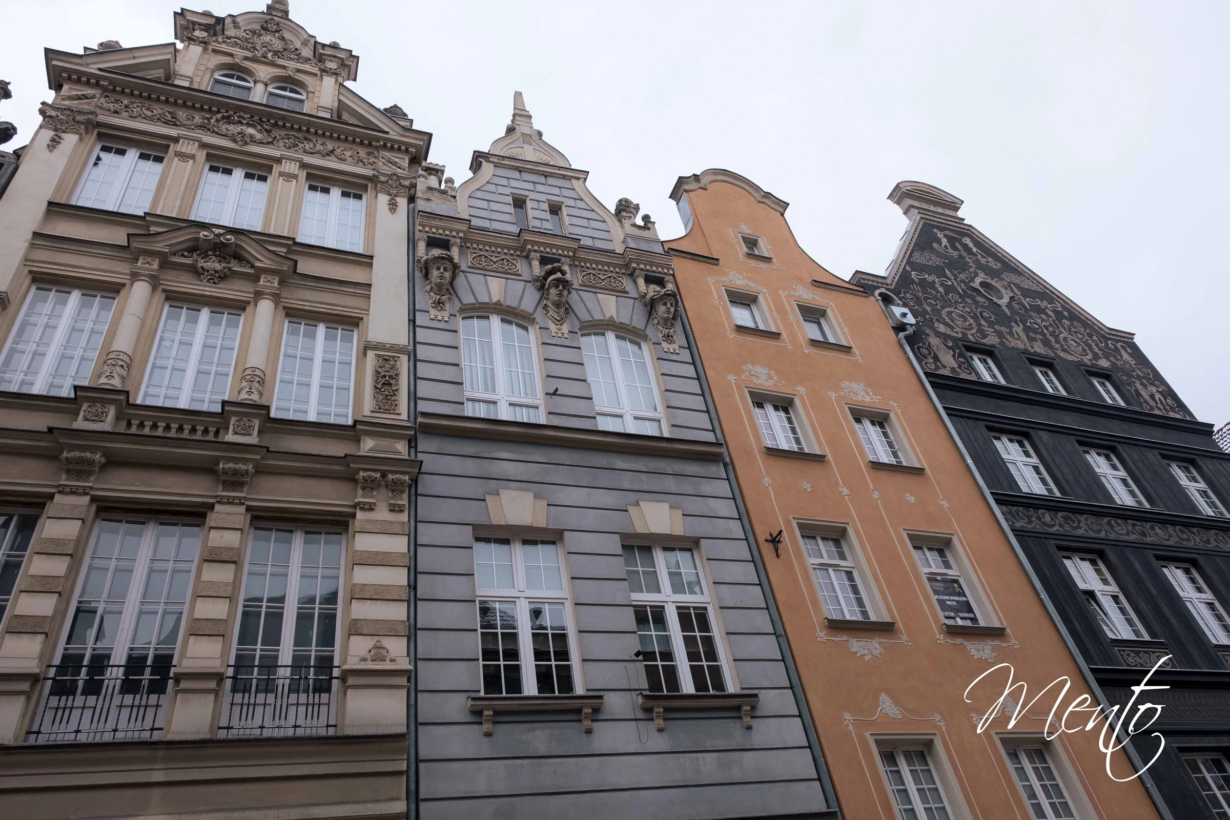 Casas señoriales a lo largo de la calle Dugla