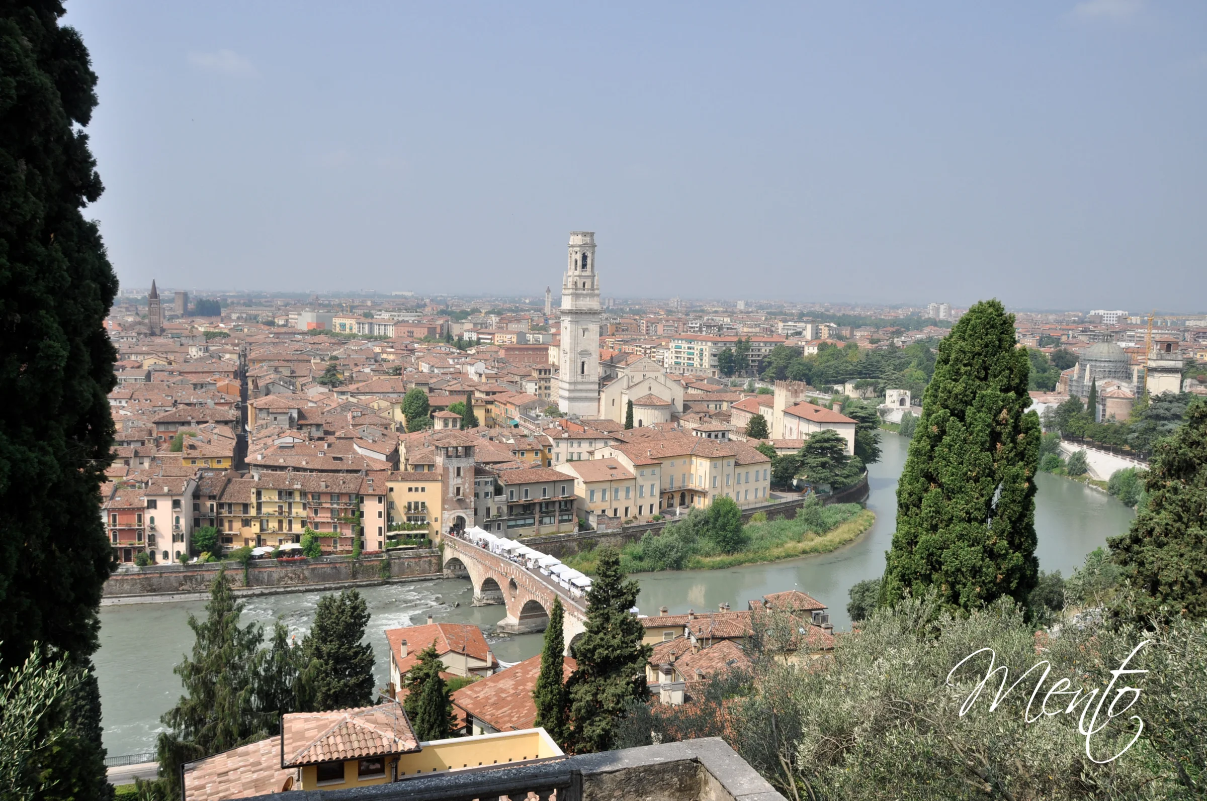 Verona desde el castillo San Pietro