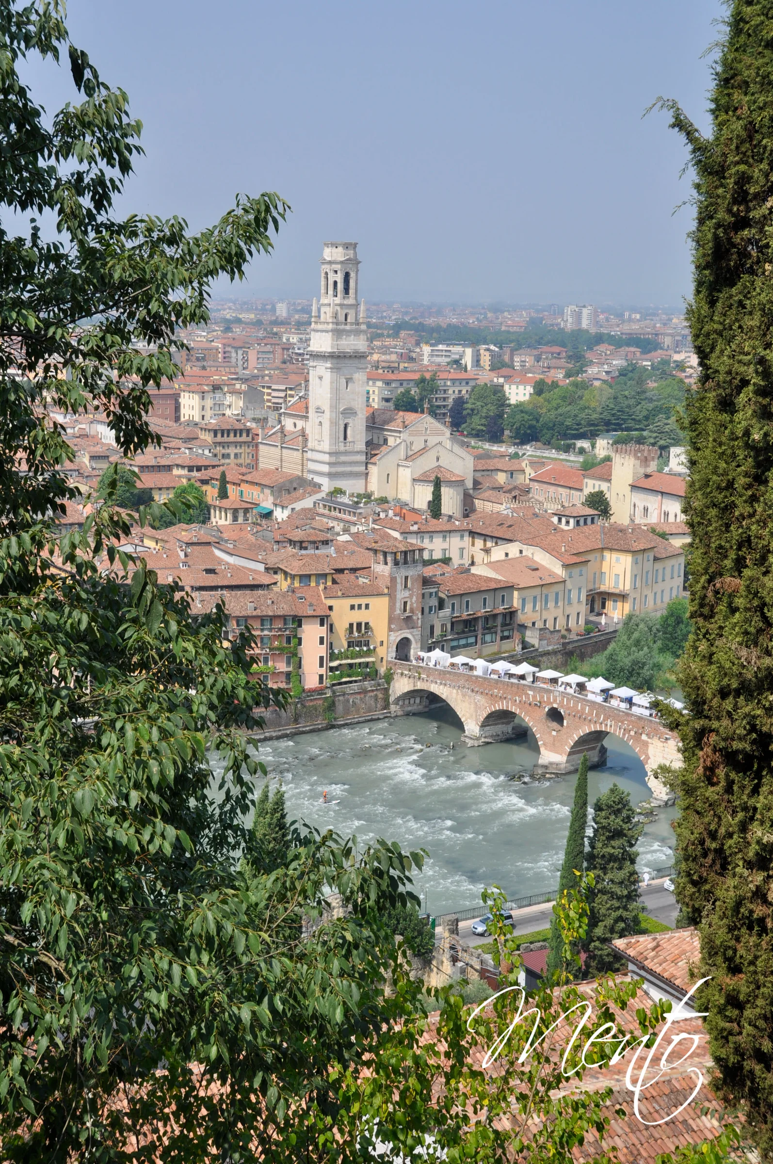 Verona desde el castillo San Pietro