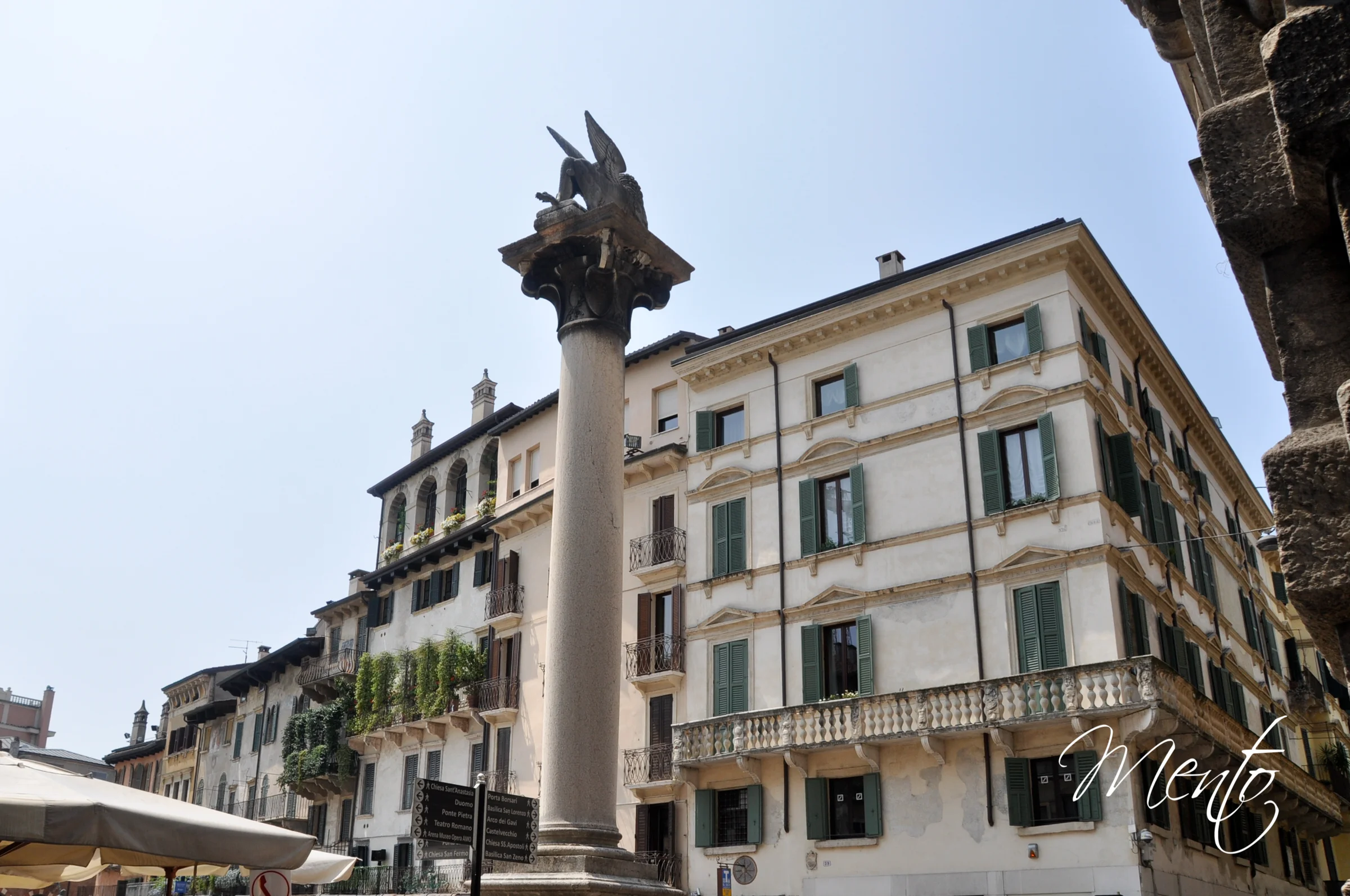 Leone Marciano en Piazza Erbe
