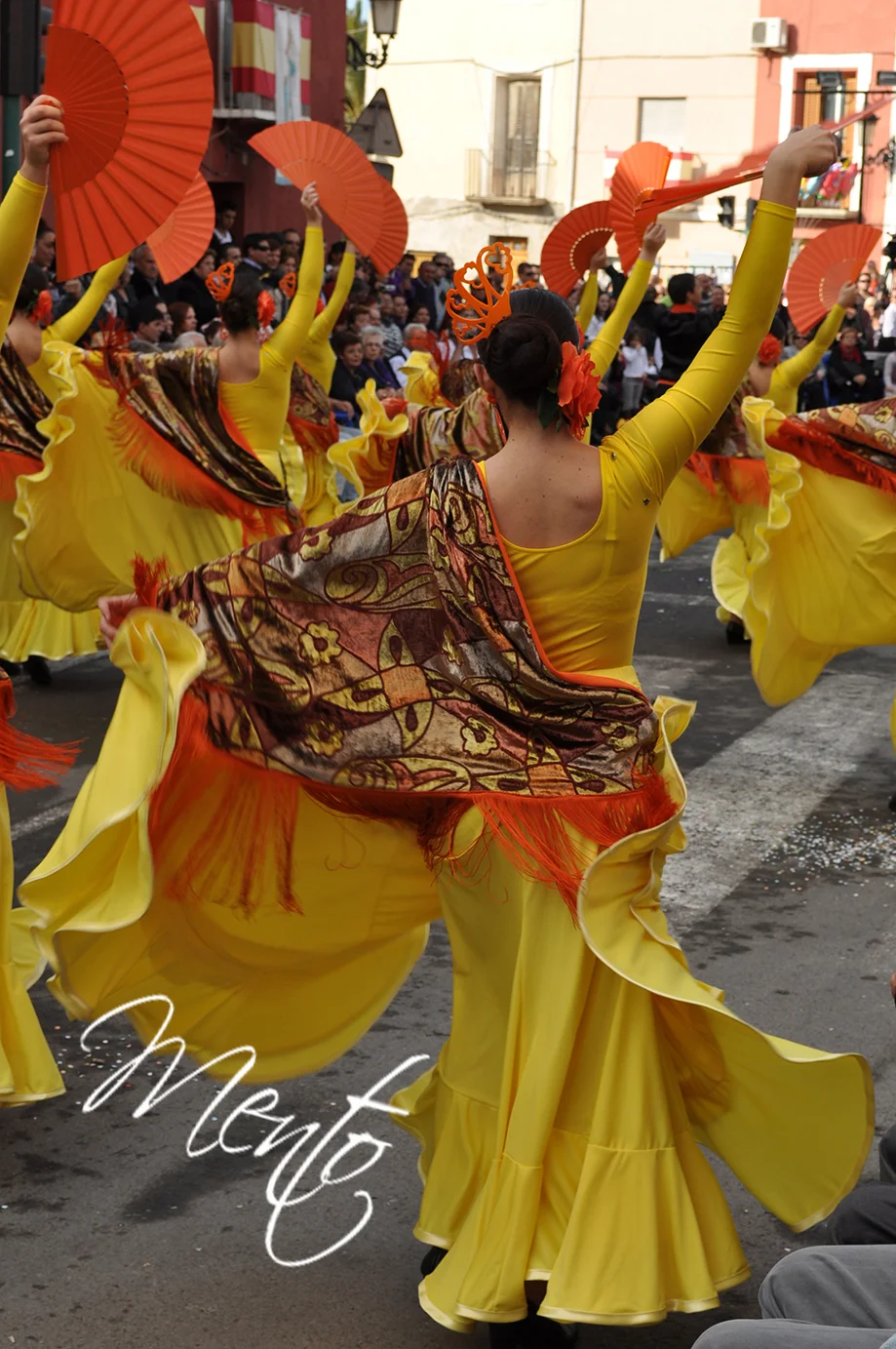 Boato contrabandista durante el desfile