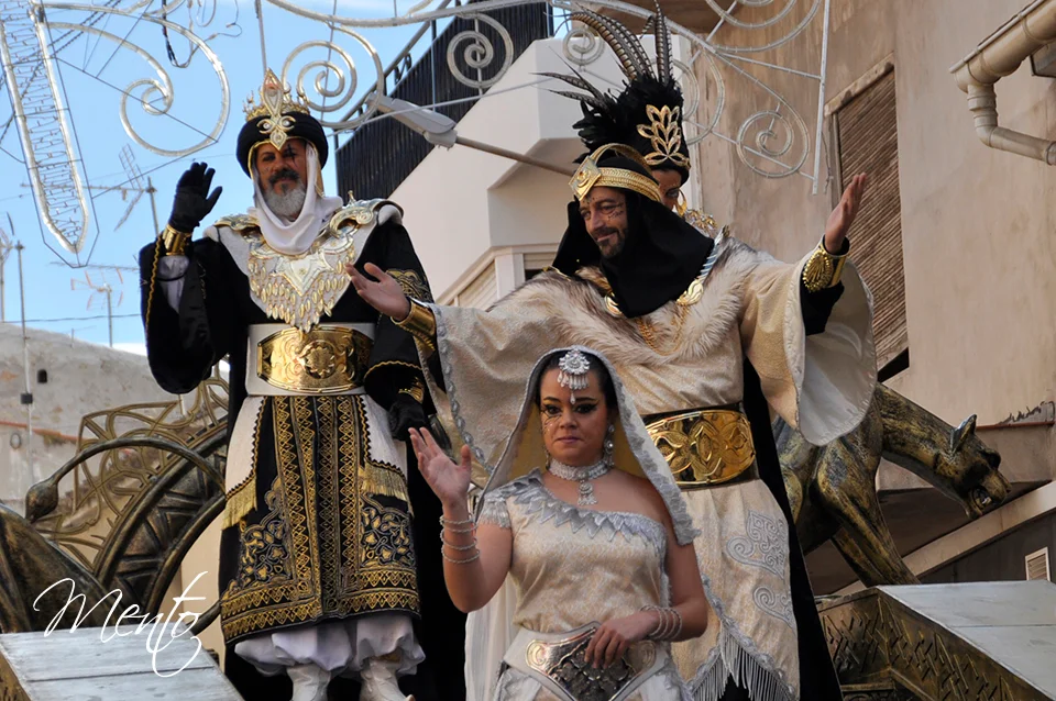 Desfile general día 8 (2017). Capitanía comparsa moros