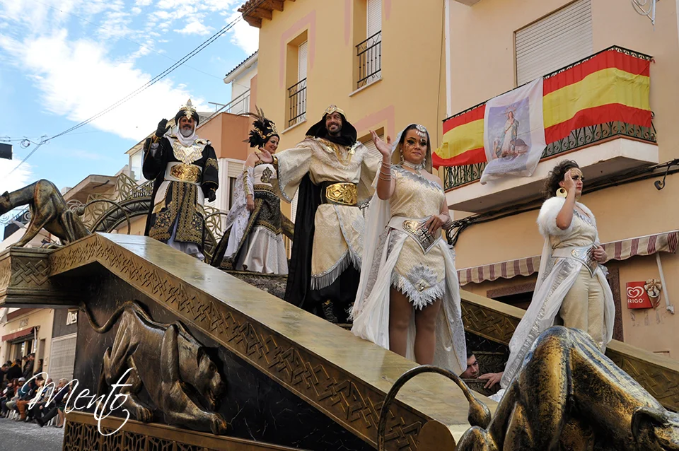 Desfile general día 8 (2017). Capitanía comparsa moros
