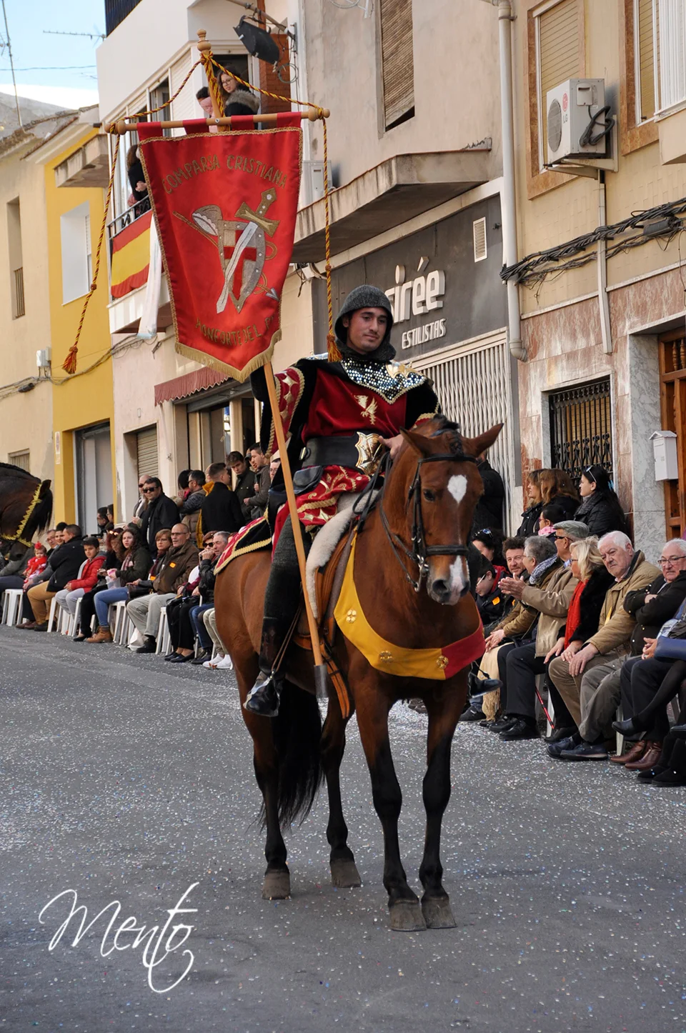 Desfile general día 8 (2017). Comparsa cristianos
