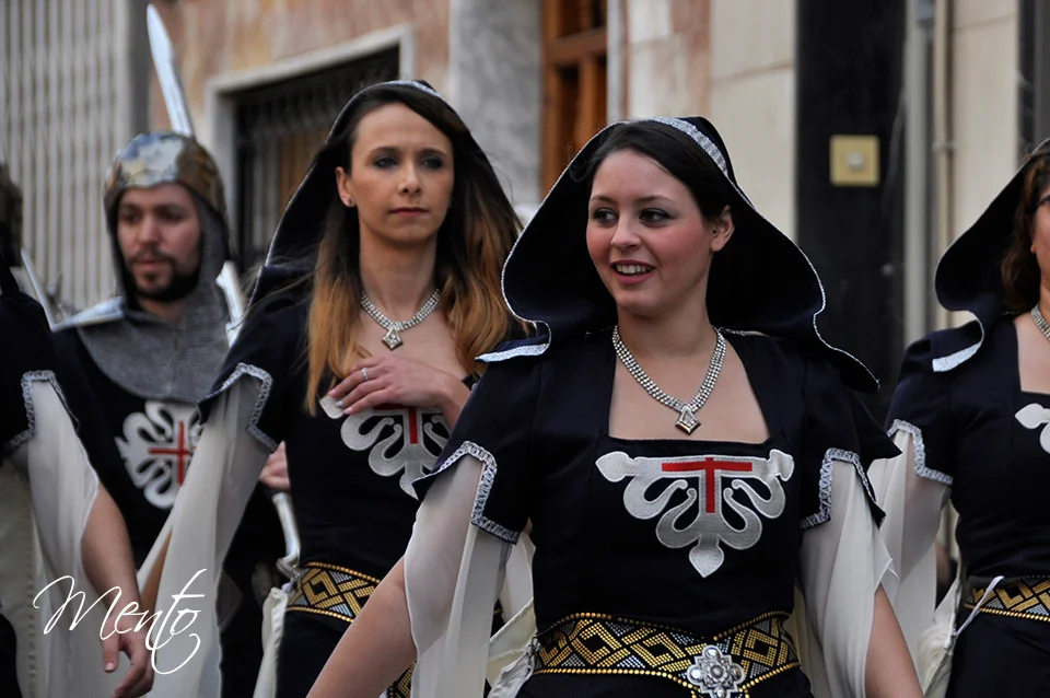 Desfile general día 8 (2017). Comparsa cristianos