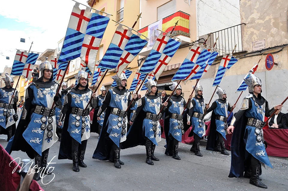 Desfile general día 8 (2017). Comparsa cristianos