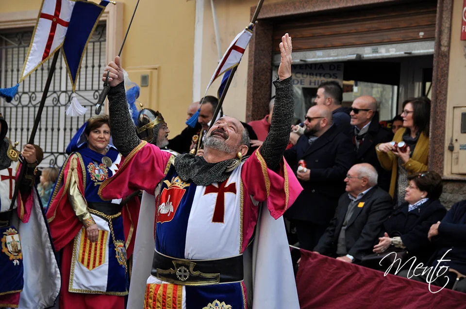 Desfile general día 8 (2017). Comparsa cristianos