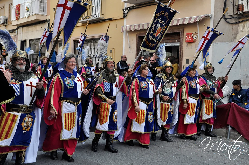 Desfile general día 8 (2017). Comparsa cristianos