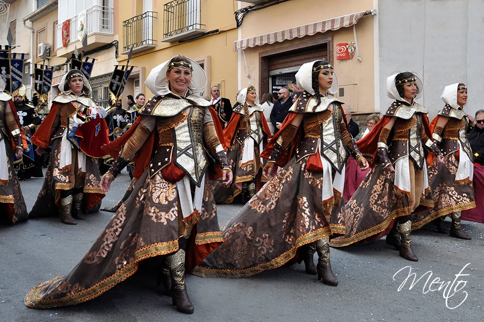 Desfile general día 8 (2017). Comparsa cristianos