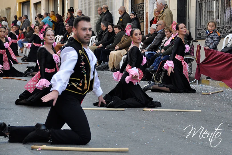Desfile general día 8 (2017). Capitanía comparsa contrabandistas.