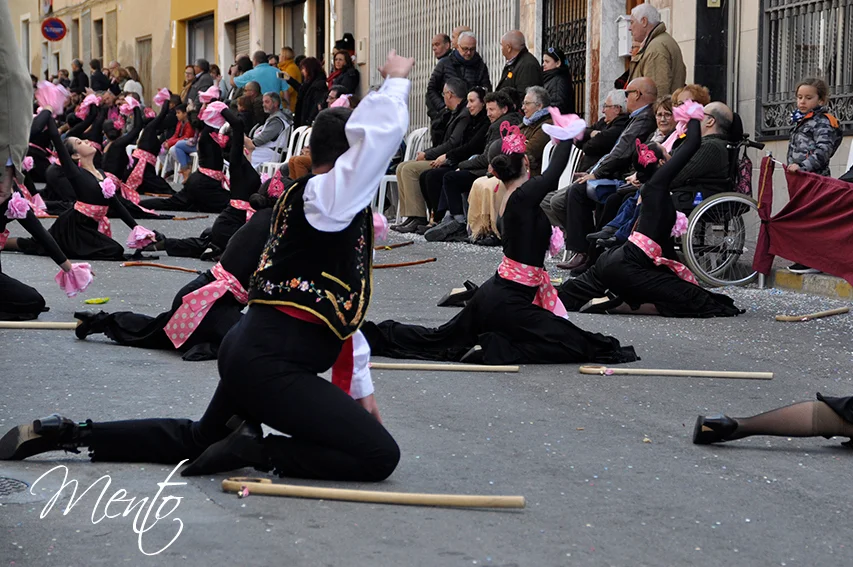 Desfile general día 8 (2017). Capitanía comparsa contrabandistas.