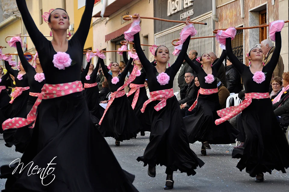 Desfile general día 8 (2017). Capitanía comparsa contrabandistas.