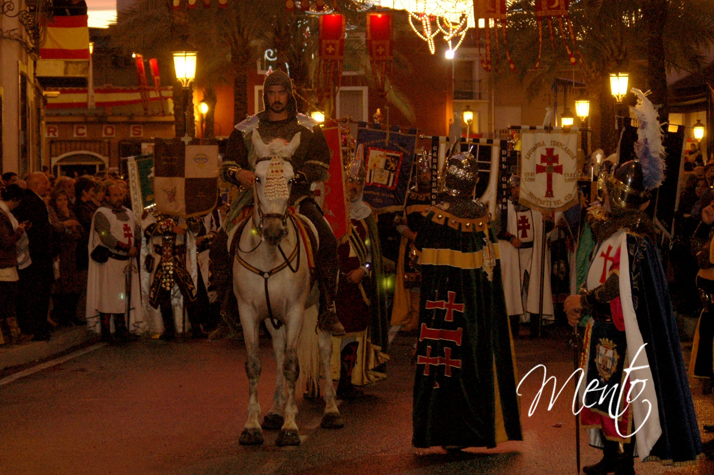 Entrada a la embajada cristiana