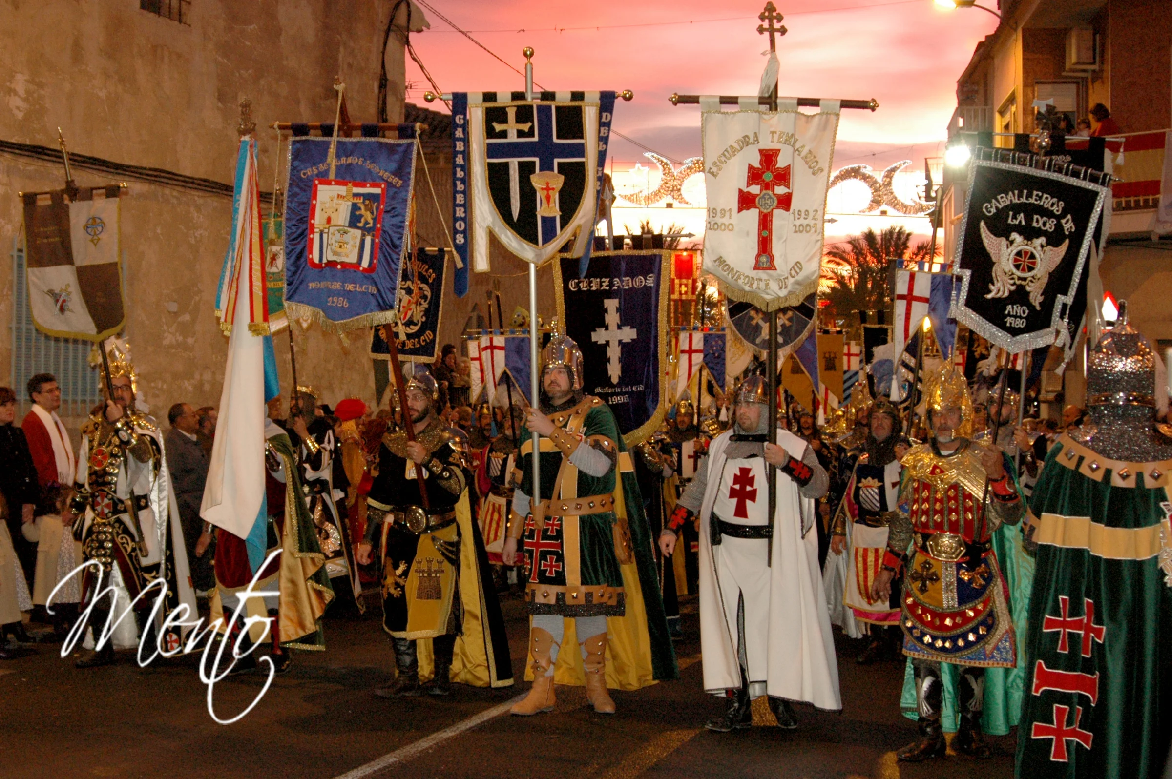 Entrada a la embajada cristiana