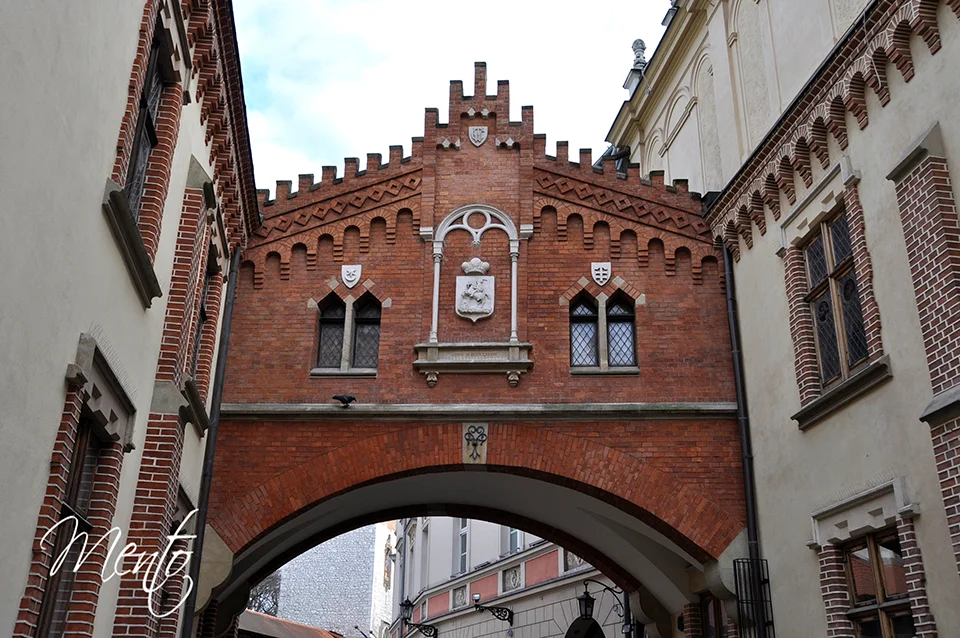 Detalle del edificio en el museo Czartoryski