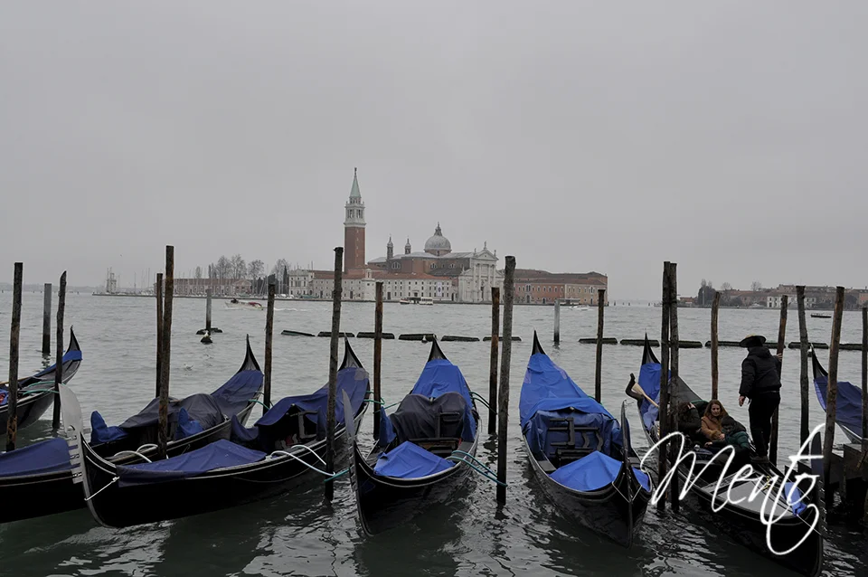 Basilica Di San Giorgio Maggiore desde el embarcadero de la Plaza de San Marcos