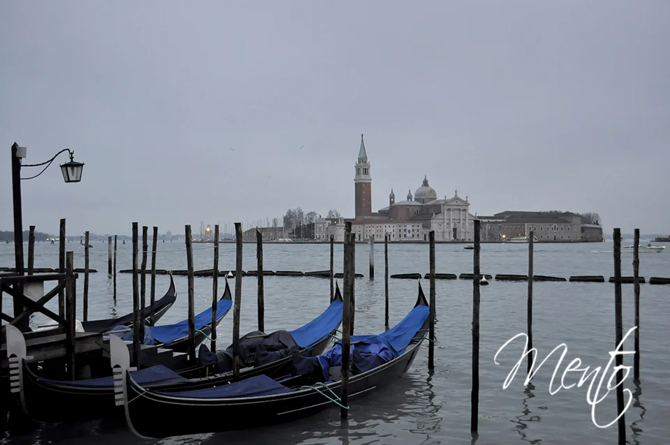 Basilica Di San Giorgio Maggiore desde el embarcadero de la Plaza de San Marcos