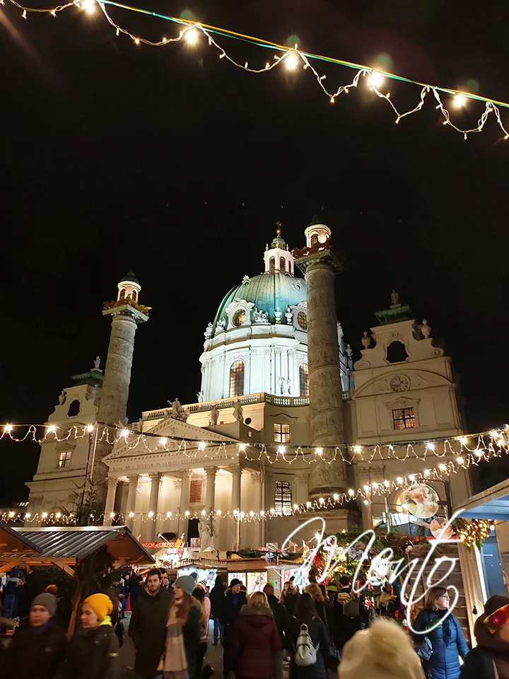 Mercado navideño en Karlsplatz