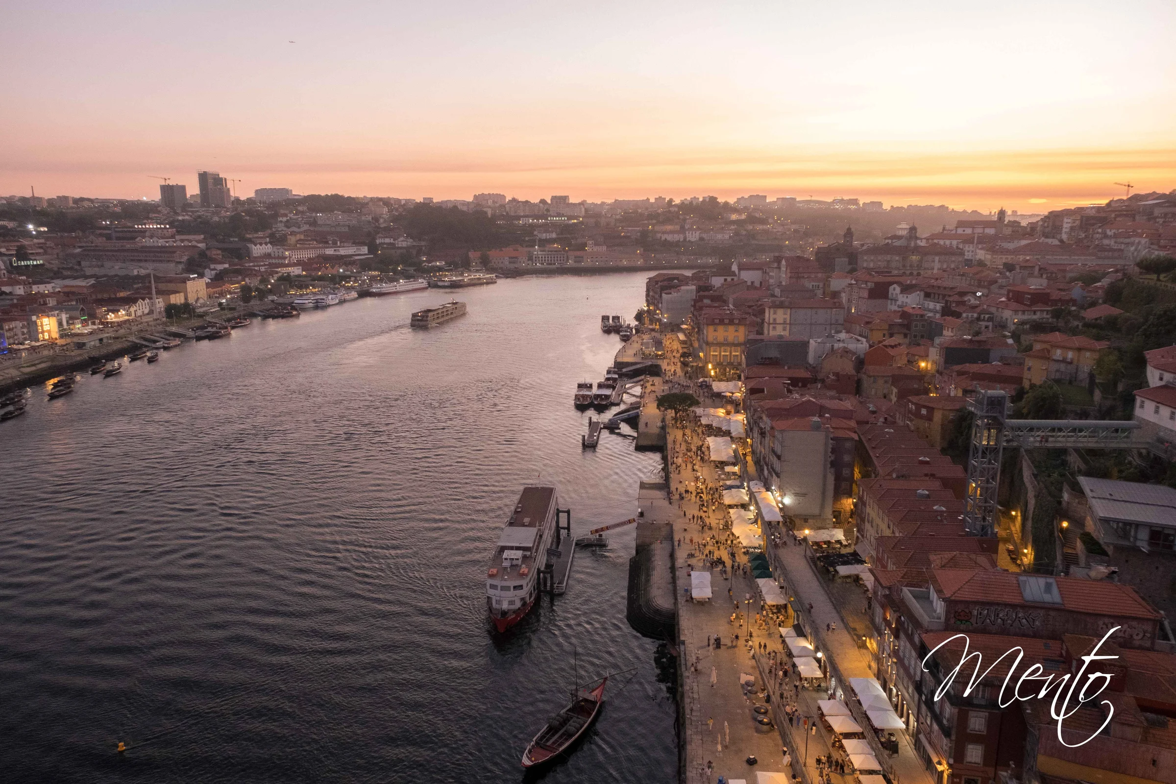 Atardecer desde el puente