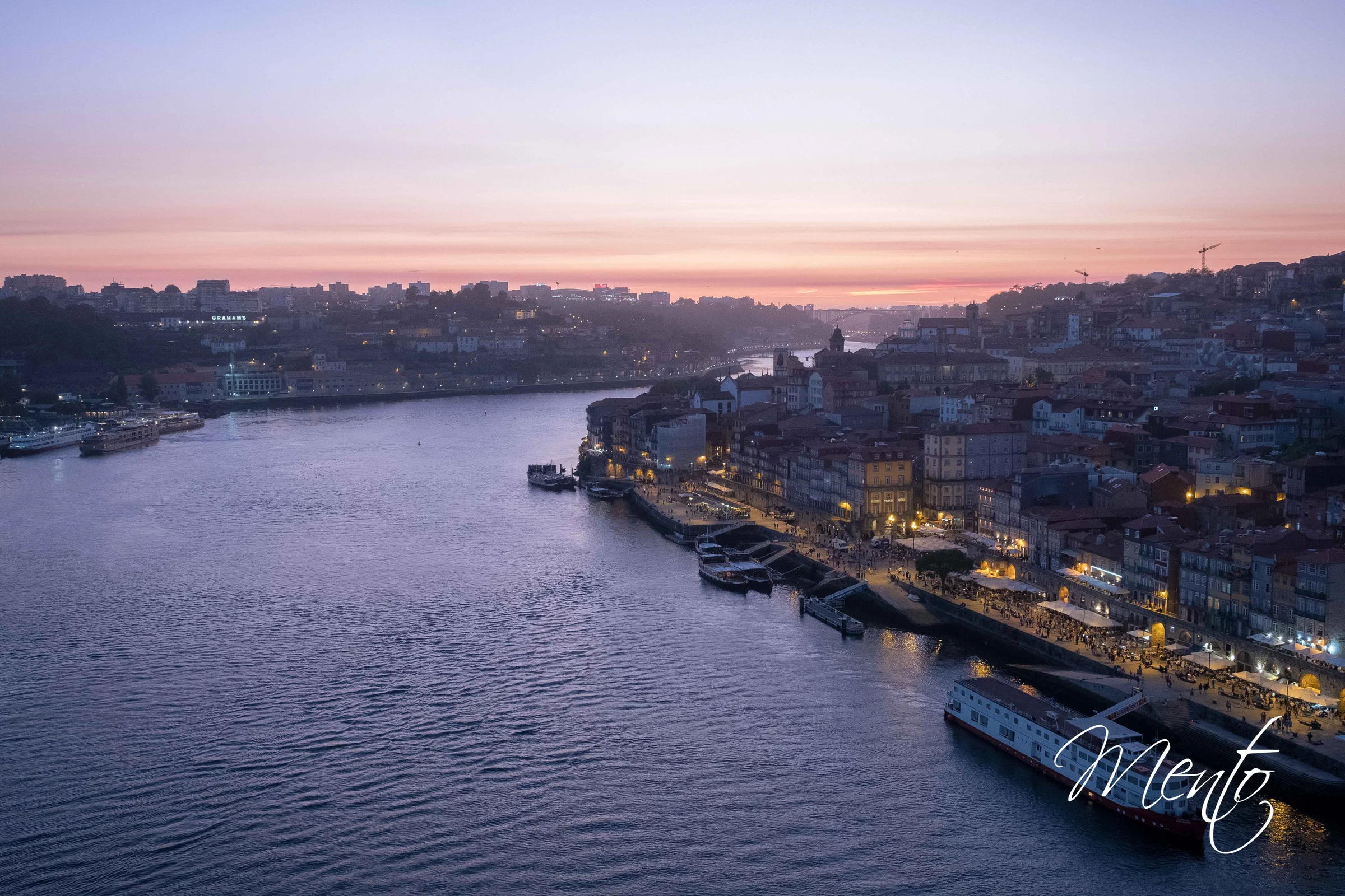 Atardecer desde el puente