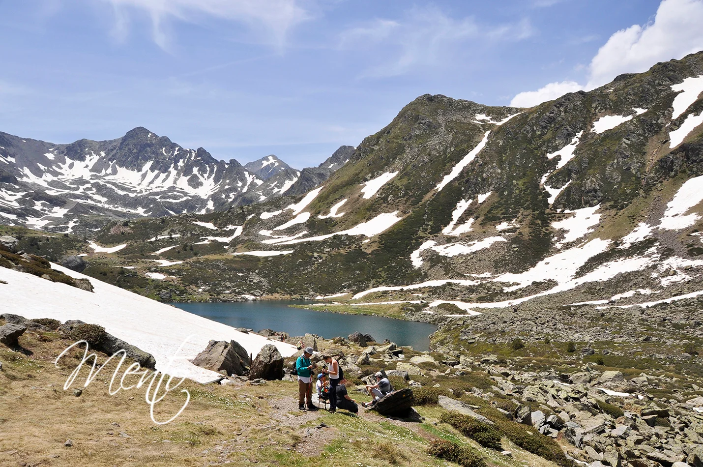 Ruta dels Estanys de Tristania en Andorra