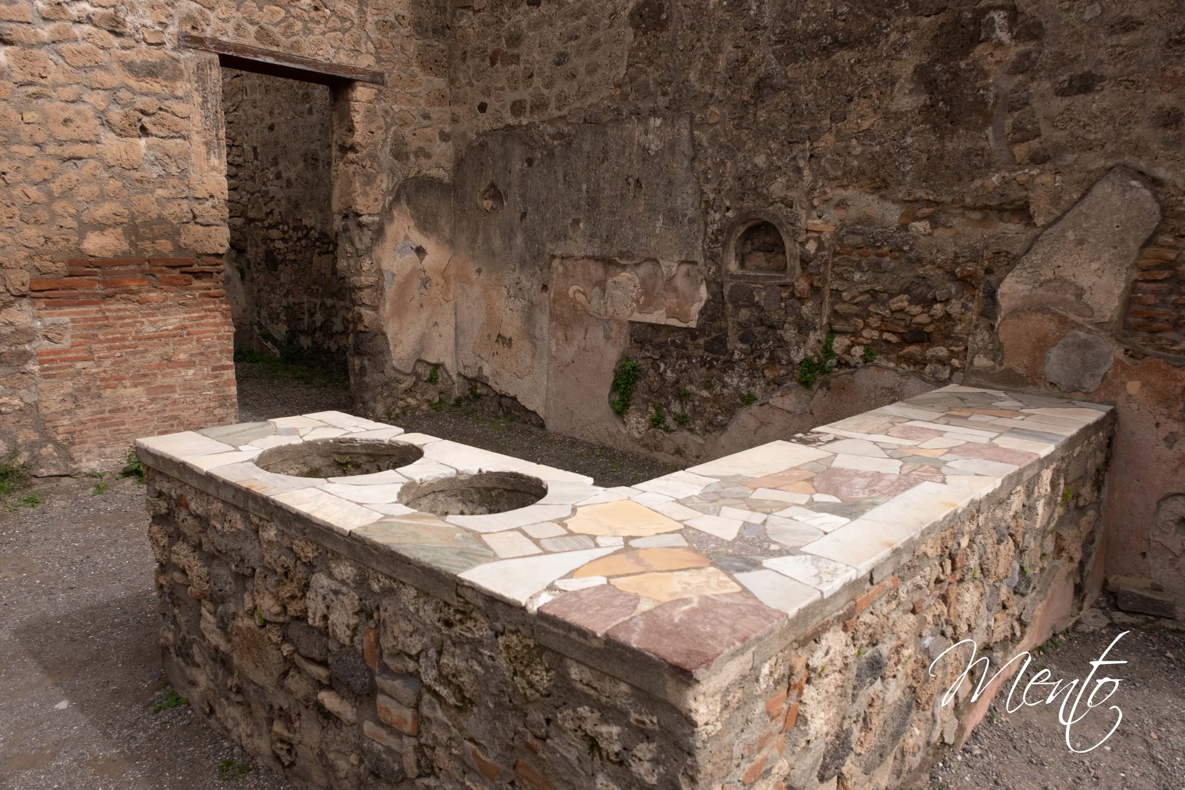 Mostrador de un tabernae