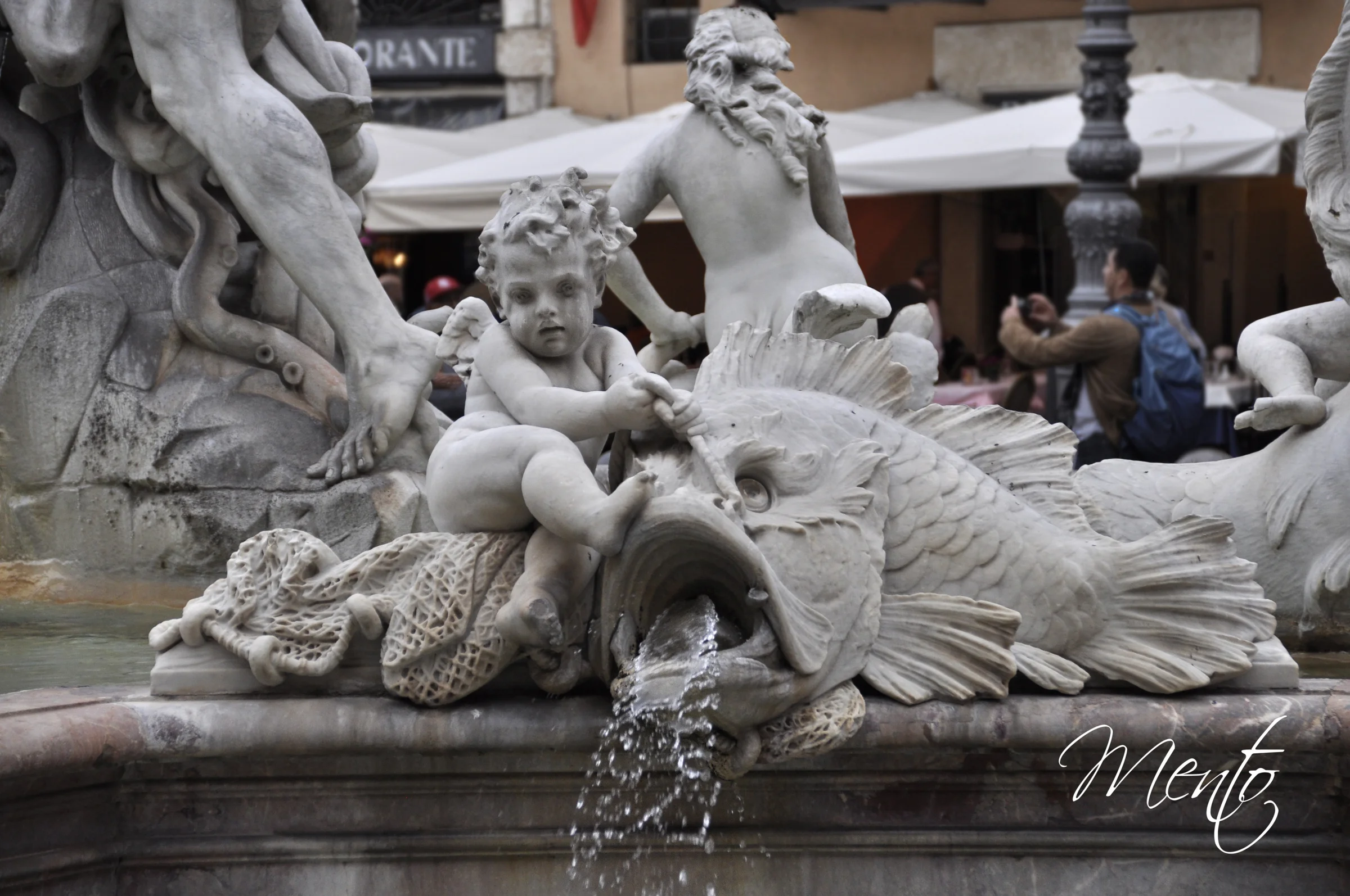 Fuente de Neptuno en la Plaza Navona