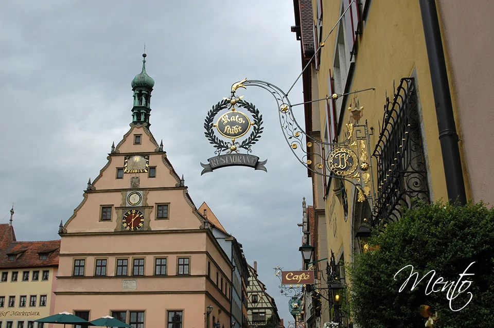 Marktplatz en Rothenburg ob der Tauber