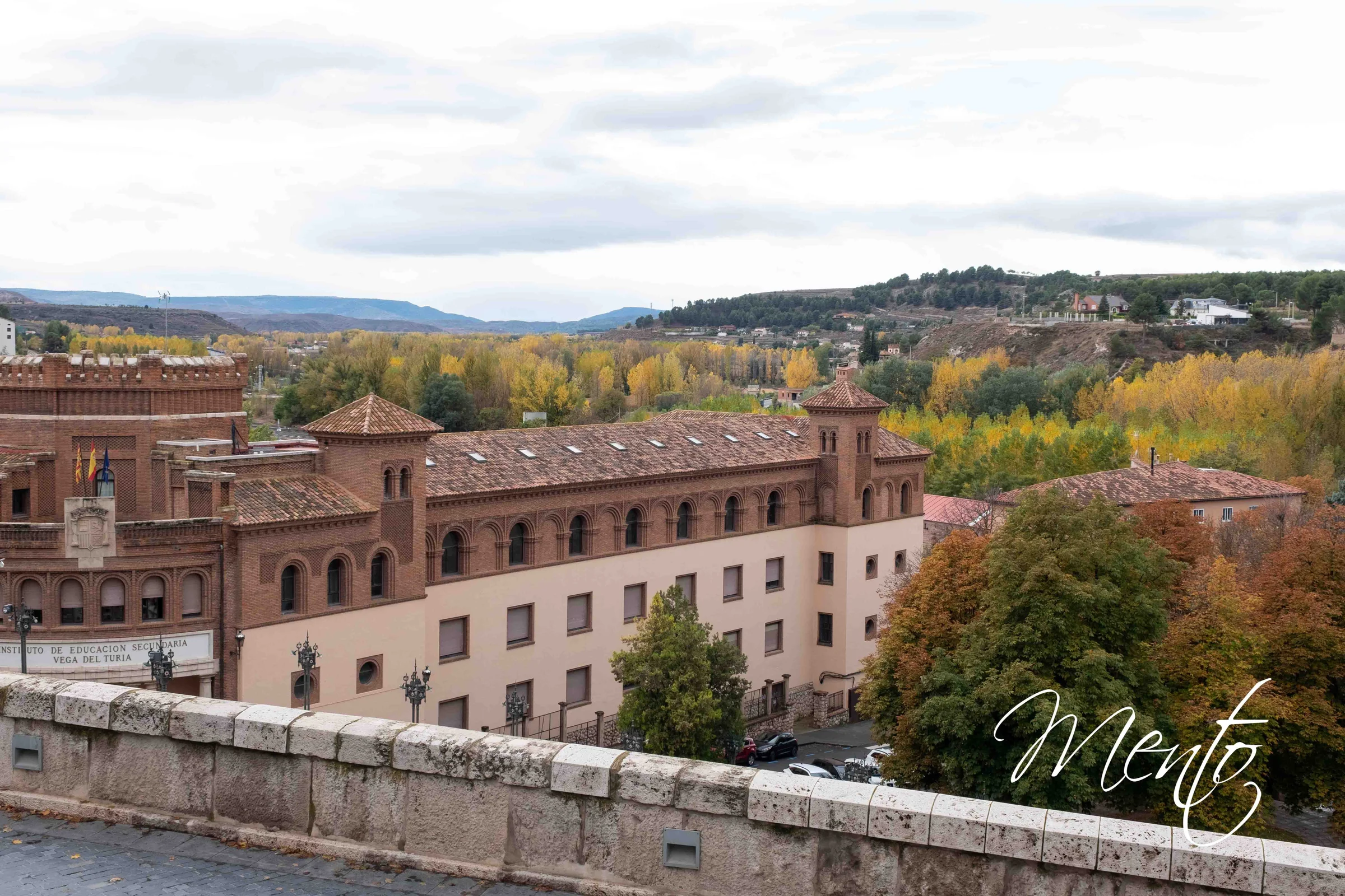 Otoño desde lo alto de la Escalinata del Óvalo