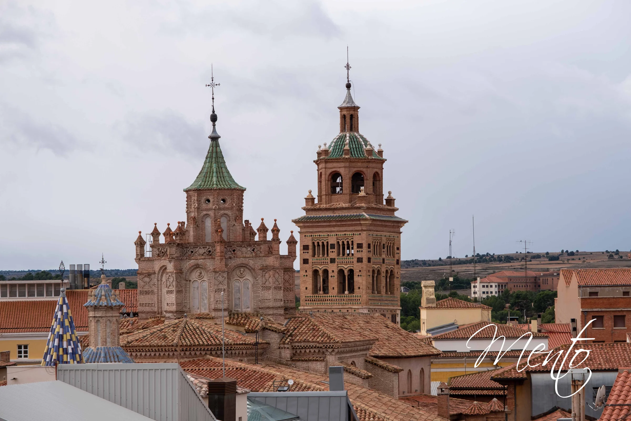 Torres de la Catedral  destacando sobre la ciudad